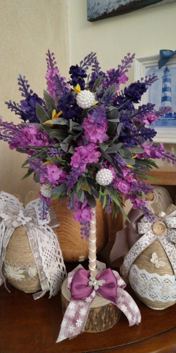 Topiario "Spring lavender" piccolo - immagine 4