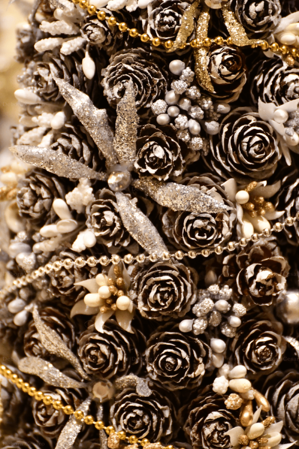 Alberello natalizio "Sparkling" larice - immagine 5
