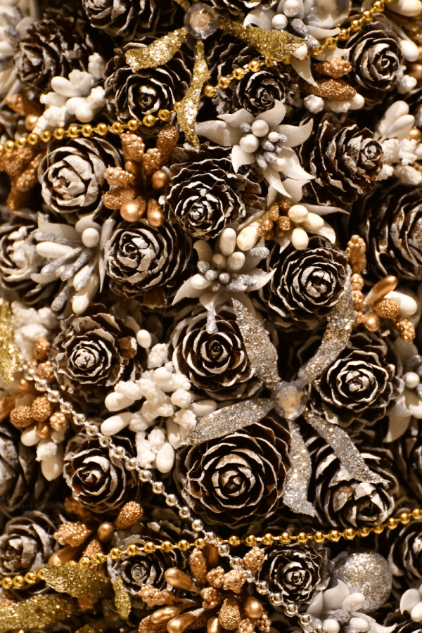 Alberello natalizio "Sparkling" larice - immagine 4
