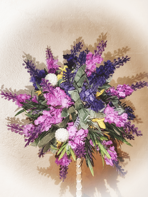 Topiario "Spring lavender" piccolo - immagine 12