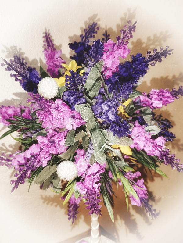Topiario "Spring lavender" piccolo - immagine 9